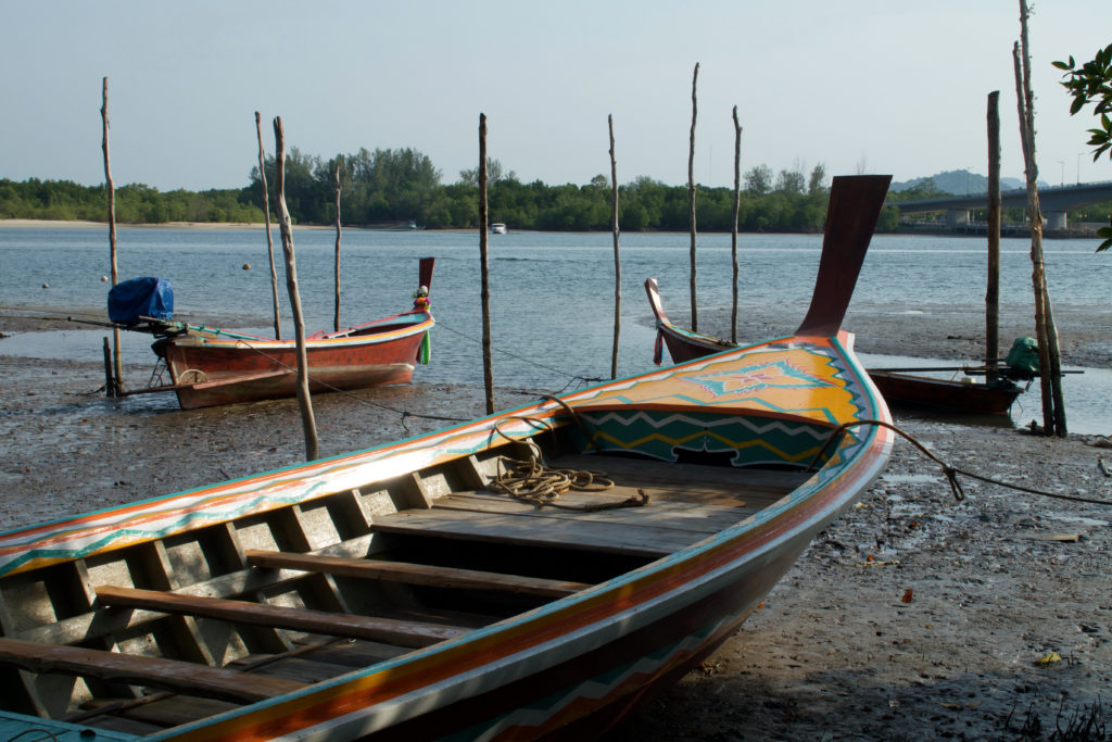 Barques de pêcheurs de Saladan à Ko Lanta