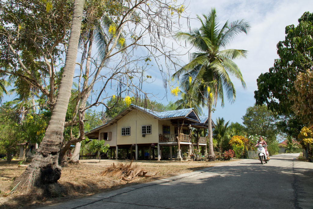 Maison de Ko Klang en face de Krabi Town