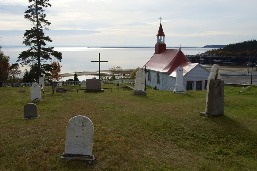 Chapelle et cimetière de Tadoussac