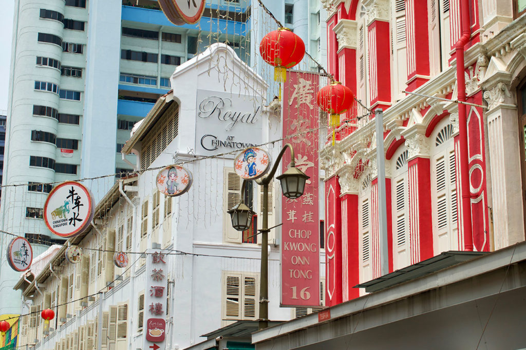 Façades de Chinatown
