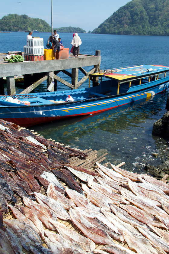 Bandaneira,Banda,Moluques,port,