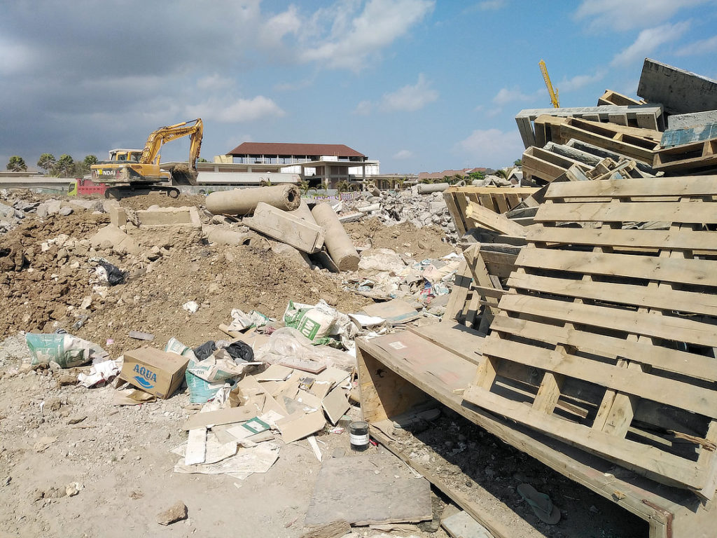 Chantier à Canggu, Bali