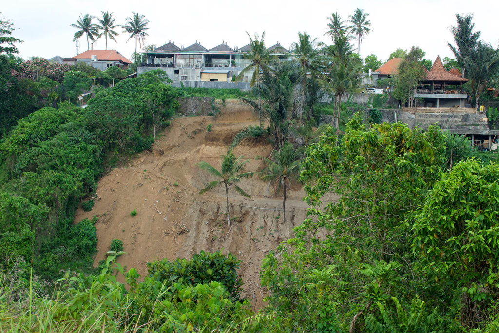 Chantier de construction à Ubud