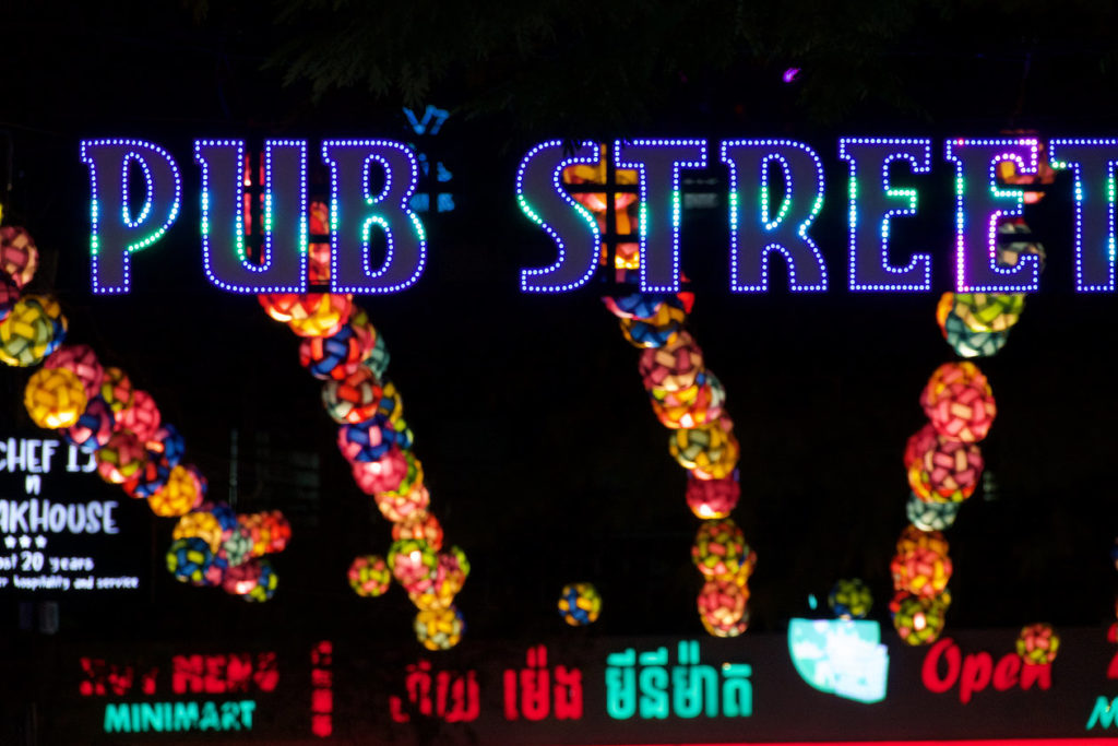 Pub Street à Siem Reap