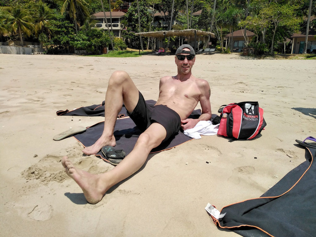 Bruno, le sportif en vacances à Ko Lanta