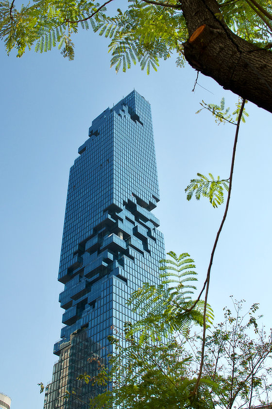 Tour MahaNakhon, la plus haute de Thaïlande © Alain Diveu